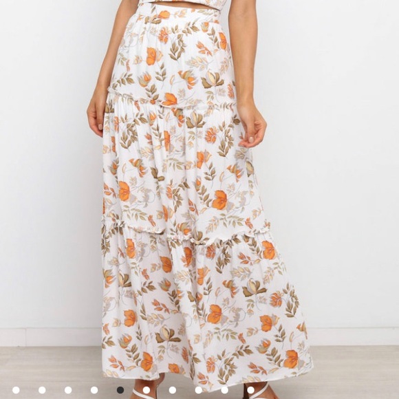 Petal and Pup DEAVILLE SKIRT - WHITE - Picture 5 of 5